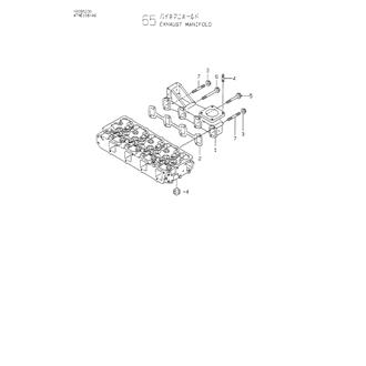 FIG 65. EXHAUST MANIFOLD