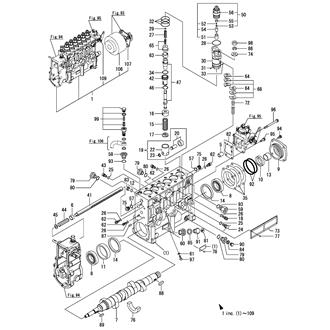 FIG 91. FUEL INJECTION PUMP(B-SIDE)