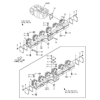 FIG 125. (26A)EXHAUST MANIFOLD
