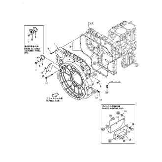 FIG 7. FLYWHEEL HOUSING