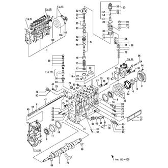 FIG 89. FUEL INJECTION PUMP(B-SIDE)