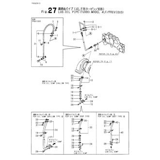 FIG 27. LUB. OIL PIPE(TURBO.MODEL 4LF/P