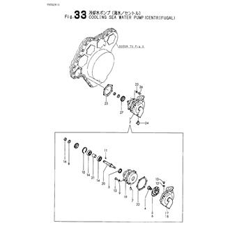 FIG 33. COOLING SEA WATER PUMP(CENTRIF