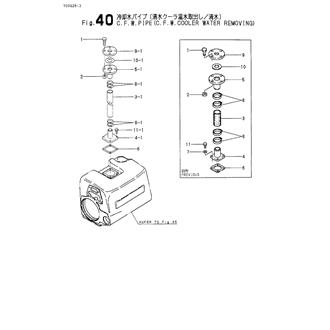 FIG 40. C.F.W.PIPE(C.F.W.COOLER WATER