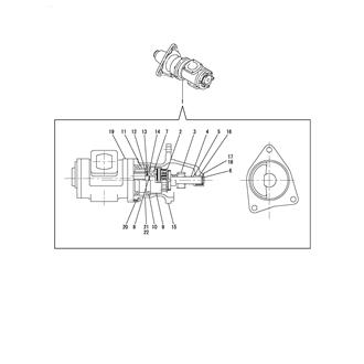 FIG 100. AIR STARTER COMPONENT PART