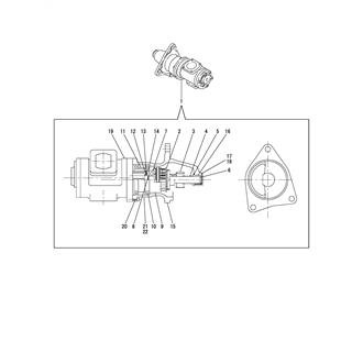 FIG 62. AIR STARTER COMPONENT PARTS