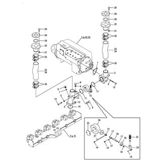 FIG 75. C.F.W.PIPE(WARM WATER OUTLET)