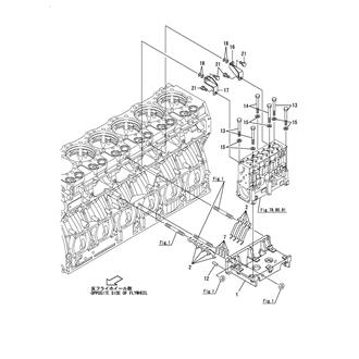 FIG 94. FUEL INJECTION PUMP BRACKET