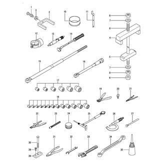 FIG 124. SPECIAL TOOL(OPTIONAL)