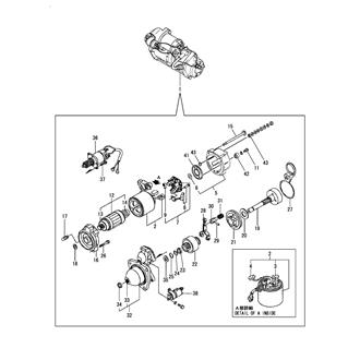 FIG 81. (63A)STARTER MOTOR(INNER PARTS)(EARTH FLOAT TYPE)