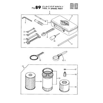 FIG 89. TOOL & SPARE PART