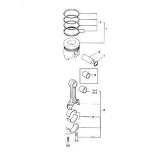 FIG 21. PISTON & CONNECTING ROD