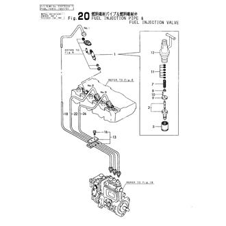FIG 20. FUEL INJECTION PIPE & FUEL INJECTION VALVE