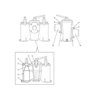 FIG 28. COOLING FILTER(SEA WATER)(DOUBLE)