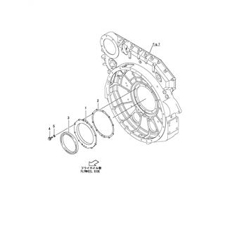 FIG 5. OIL SEAL CASE(SIDE OF FLYWHEEL)