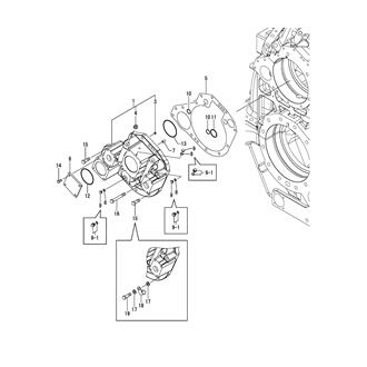 FIG 9. CLUTCH HOUSING REAR COVER(1)