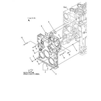 FIG 19. GEAR HOUSING(FRONT DRIVE SPEC.)