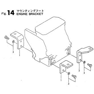 FIG 14. ENGINE BRACKET