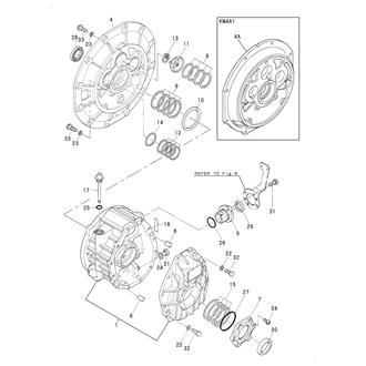 FIG 1. CLUTCH HOUSING(TO C020430)