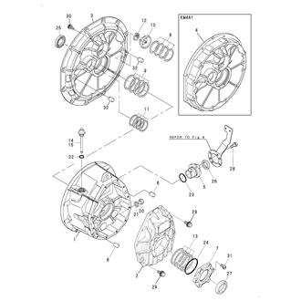 FIG 2. CLUTCH HOUSING(FROM C020431)