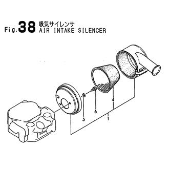 FIG 38. AIR INTAKE SILENCER