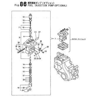 FIG 86. FUEL INJECTION PUMP(OPTIONAL)
