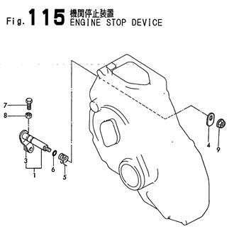 FIG 115. ENGINE STOP DEVICE