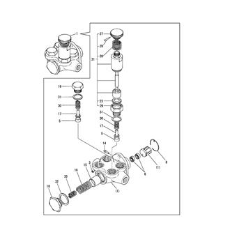 FIG 33. FUEL FEED PUMP(UP TO 2000.9)