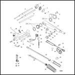 Tiller Handle Kit- 40/45/50 HP (828813A10 / A11 /A31)