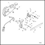 Shift Bracket Mechanical Shift (0W029411 and Up)