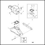 EXHAUST MANIFOLD AND EXHAUST ELBOW (2 PIECE)