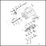 Cylinder Block Camshaft , Crankshaft and Balanceshaft