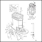 Drive Shaft Housing & Exhaust Tube