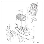 Drivehshaft Housing and Exhaust Tube