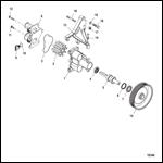 Sea Water Pump Assembly Alpha/Bravo Closed Cooling