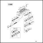 GEAR HOUSING ASSEMBLY (PROPSHAFT) (V SSM)