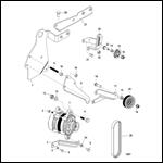 Alternator and Brackets