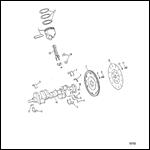 Crankshaft, Pistons and Connecting Rods (460)