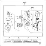 Pump/Motor (Top Mt Reservoir) (Design III - 14336A31)