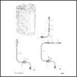 SPEEDO/BLOCK PRESSURE SYSTEM (S/N-0T408999 & BELOW)