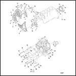 TIMING COVER AND FLYWHEEL HOUSING