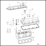 CYLINDER HEAD AND ROCKER COVER