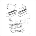 CYLINDER HEAD AND ROCKER COVER