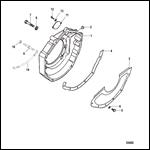 FLYWHEEL HOUSING (WITH BLACKTRAC)