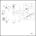 SENDERS AND HARNESS BRACKET