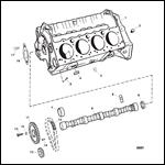 CYLINDER BLOCK AND CAMSHAFT