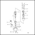 STARTER ASSEMBLY (BRAVO PLUG IN MODELS) (50-806964A2 AND A3)