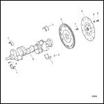 CRANKSHAFT AND FLYWHEEL