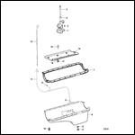 OIL PAN AND OIL PUMP