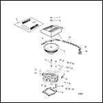 CARBURETOR AND THROTTLE LINKAGE (4 BARREL)